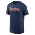 Nike Cleveland Guardians Adult Institutional Short Sleeve Cotton Tee