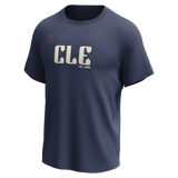 Nike Cleveland Guardians Adult Institutional Short Sleeve Crew Neck Tee