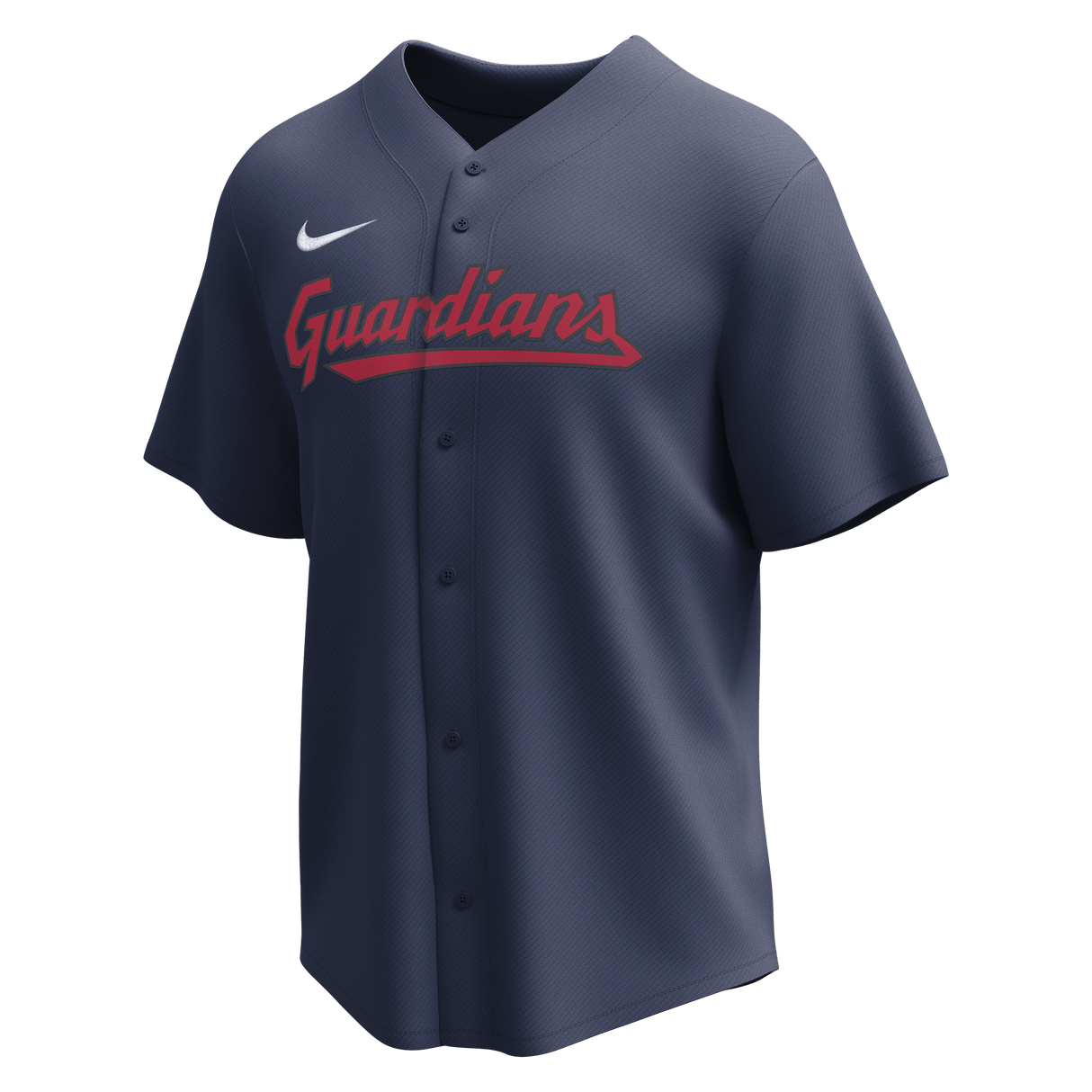 Nike Cleveland Guardians Youth Institutional Full Button Jersey