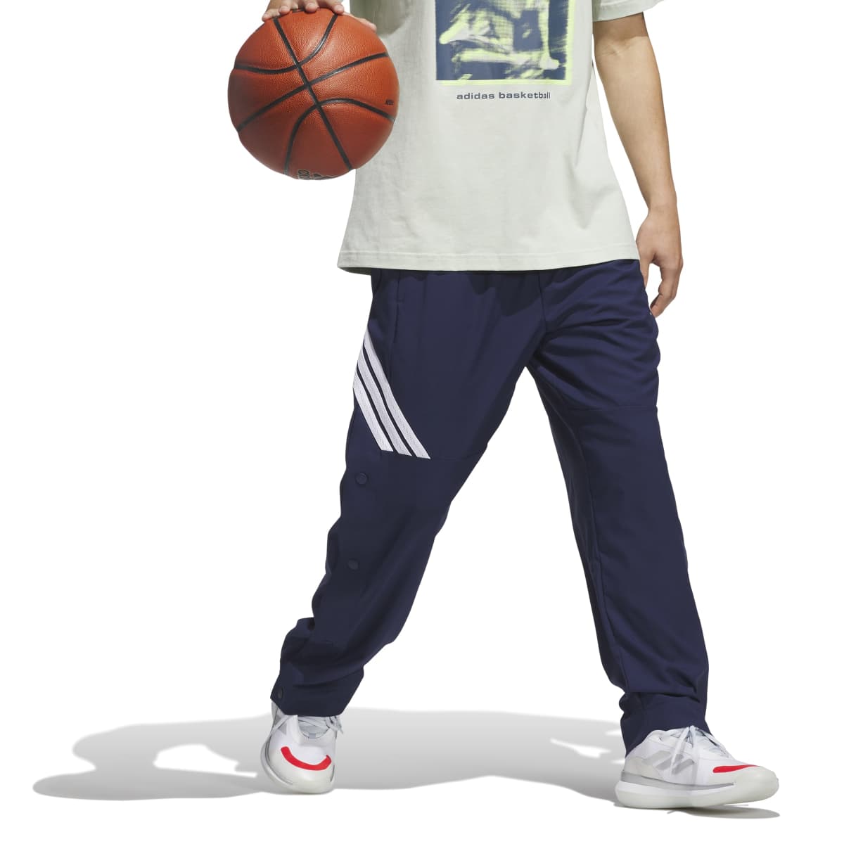 adidas Men's Crazy Lite Basketball Pants-5