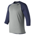 New Balance Men's 3/4 Baseball Raglan Top-1