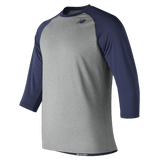 New Balance Men's 3/4 Baseball Raglan Top-1