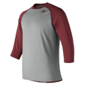 New Balance Men's 3/4 Baseball Raglan Top-1