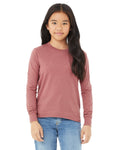 BELLA + CANVAS Youth Jersey Long Sleeve T-Shirt BC3501Y Youth Apparel Shirts & Tops