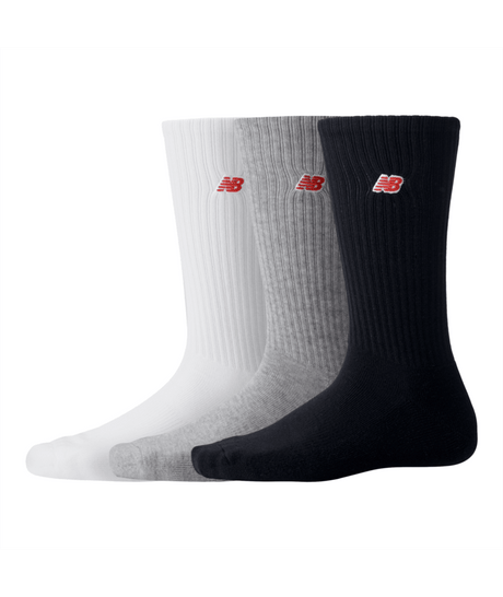 New Balance Patch Logo Crew 3 Pairs-1