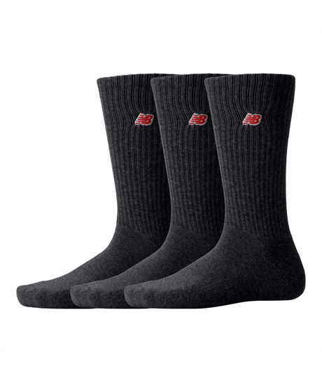 New Balance Patch Logo Crew 3 Pairs-1