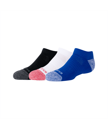 New Balance Youth Active No Show Socks 3 Pack-1