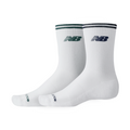 New Balance Running Stripe Midcalf Socks 2 Pairs-1