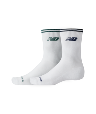 New Balance Running Stripe Midcalf Socks 2 Pairs-1