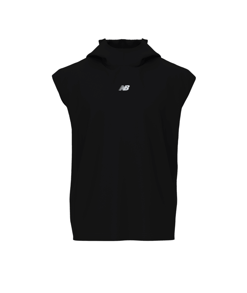 New Balance Men's BP Sleeveless Lightweight Hoodie-1