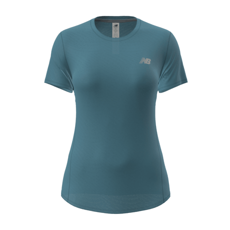 New Balance Women's Jacquard Slim T-Shirt-1