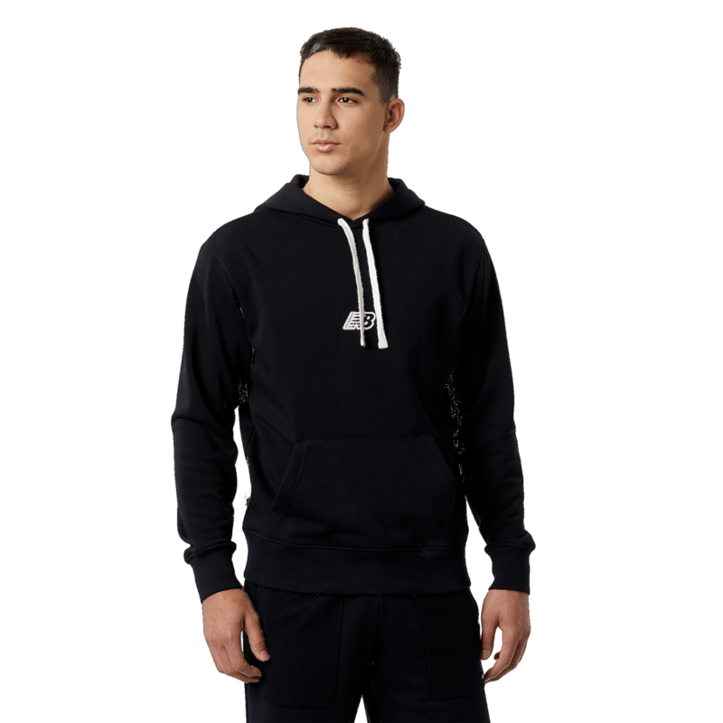 New Balance Men's Essentials Fleece Hoodie-1