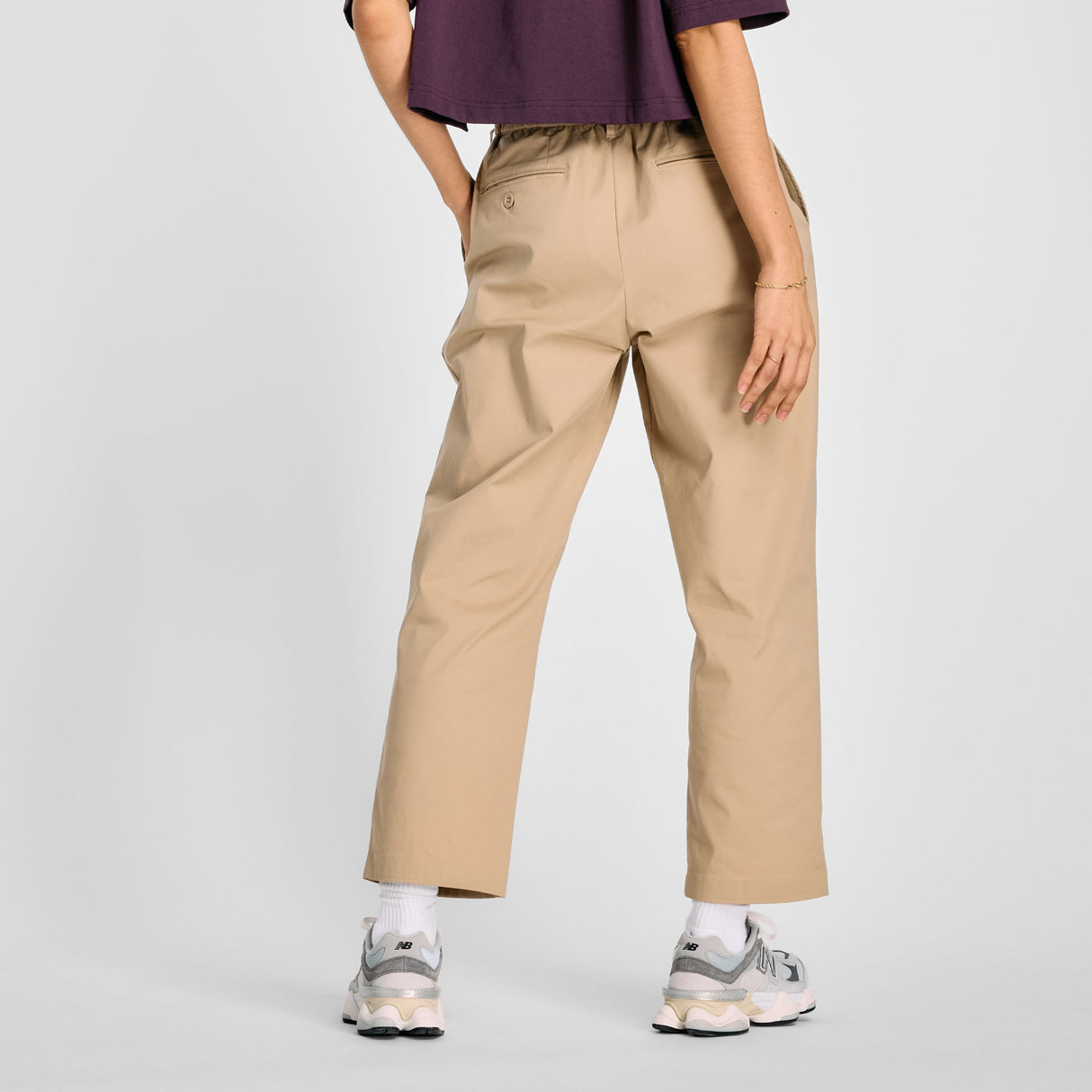 New Balance Women's Boylston Twill Tapered Pant-3