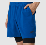 New Balance Men's R.W. Tech 7 Inch 2-In-1 Shorts-1