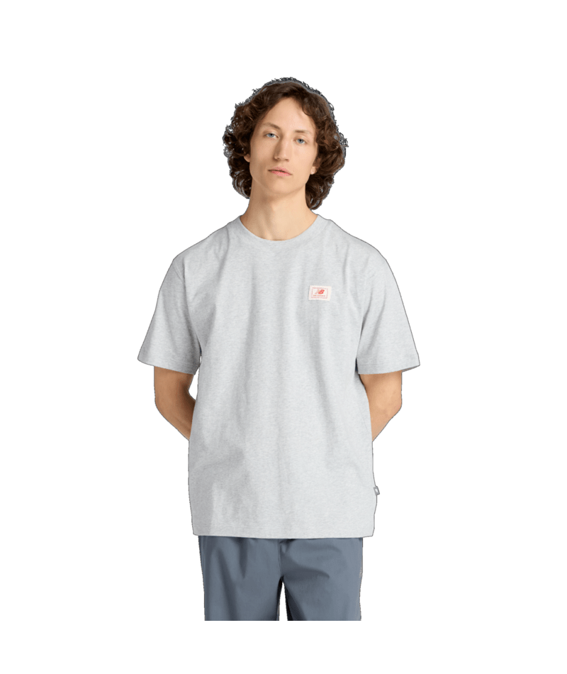 New Balance Men's Woven Label T-Shirt-1