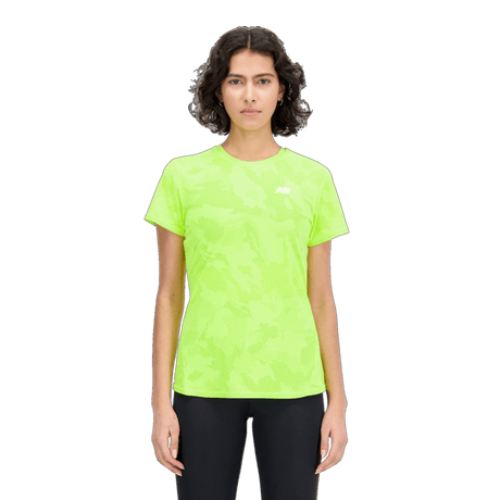 New Balance Women's Q Speed Jacquard Short Sleeve-1
