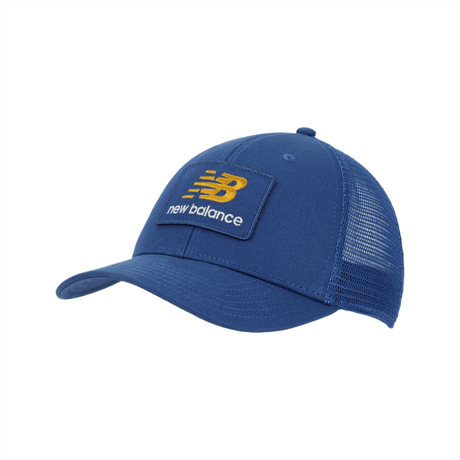 New Balance Stacked Patch Logo Trucker Hat-1