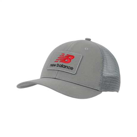 New Balance Stacked Patch Logo Trucker Hat-1