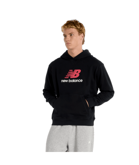New Balance Men's Athletics French Terry Logo Hoodie-1