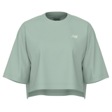 New Balance Women's Reimagined Oversized Waist T-Shirt-1