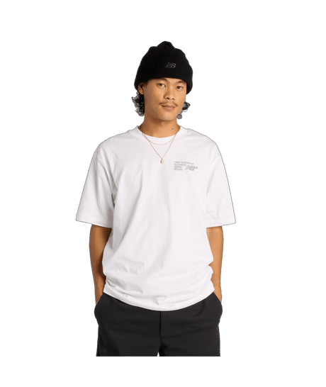 New Balance Men's Numeric Small Logo Jersey T-Shirt