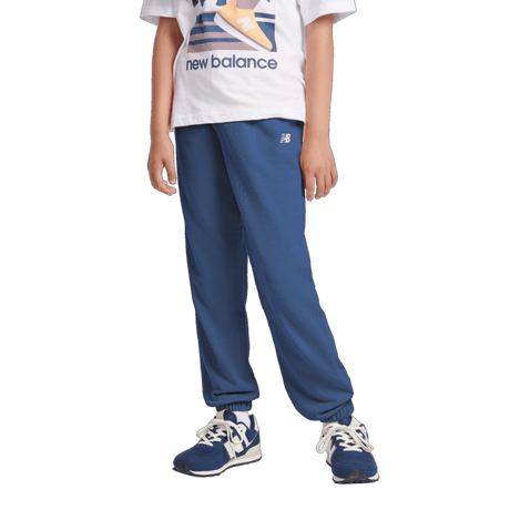 New Balance Youth Brush Back Small Logo Jogger-1