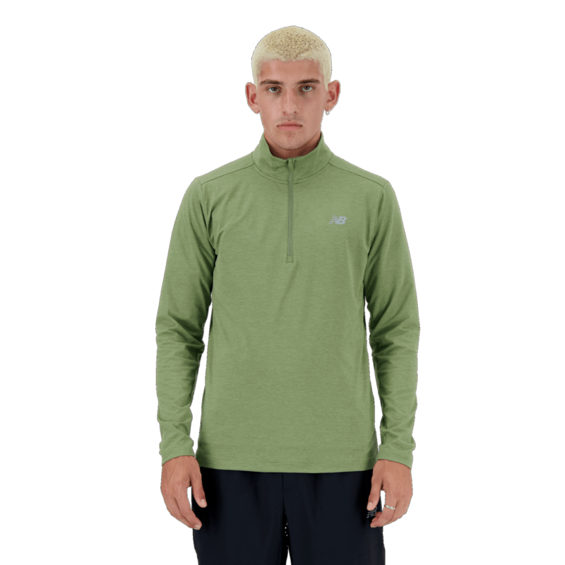 New Balance Men's Space Dye 1/4 Zip Shirt-1