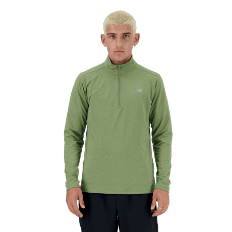 New Balance Men's Space Dye 1/4 Zip Shirt-1