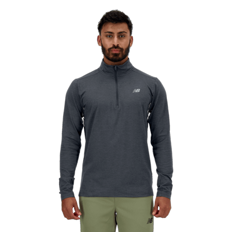 New Balance Men's Space Dye 1/4 Zip Shirt-1