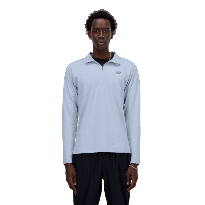 New Balance Men's Space Dye 1/4 Zip Shirt-1