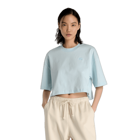 New Balance Women's Logo Oversized Jersey T-Shirt-1