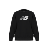 New Balance Women's Sport Fleece Logo Crew-1