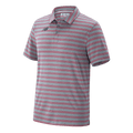 New Balance Men's Team Striped Polo Shirt-1