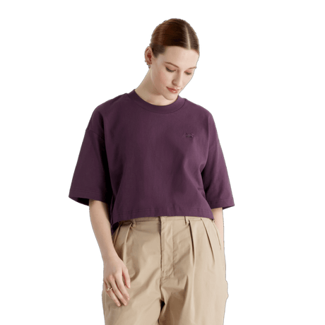 New Balance Women's Logo Oversized Jersey T-Shirt-1