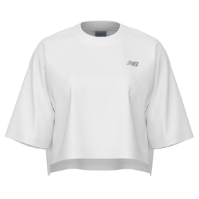 New Balance Women's Logo Oversized Jersey T-Shirt-1