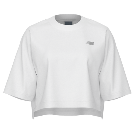 New Balance Women's Logo Oversized Jersey T-Shirt-1