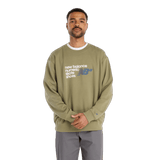 New Balance Men's Numeric French Terry Crew-1