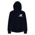 New Balance Men's Essentials Stacked Full Zip Hoodie-1