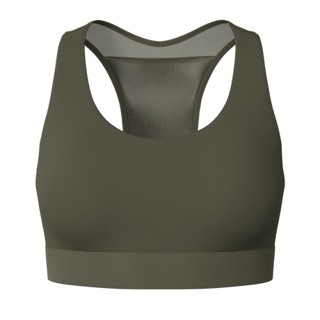 New Balance Women's Sleek Medium Support Pocket Sports Bra-1