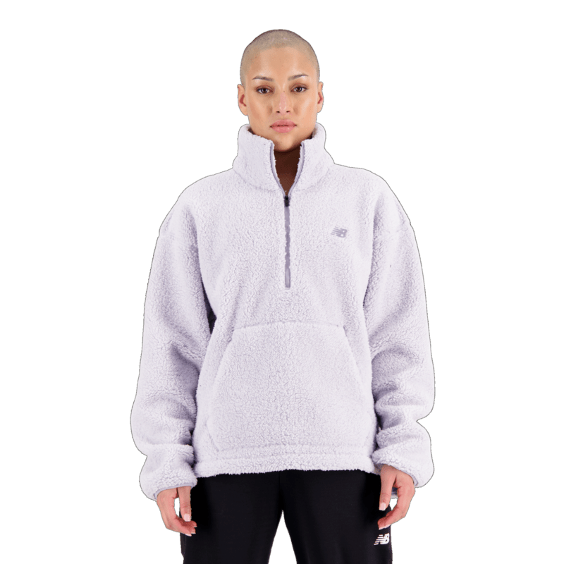 New Balance Women's Achiever Sherpa Pullover-1