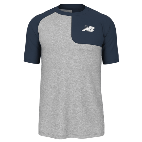 New Balance Men's SS Asym Baseball Top Left-1