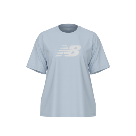 New Balance Women's Sport Jersey Relaxed Logo T-Shirt-1