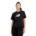 New Balance Women's Sport Jersey Relaxed Logo T-Shirt-1