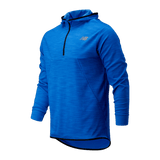 New Balance Men's Tenacity Hooded Quarter Zip-1
