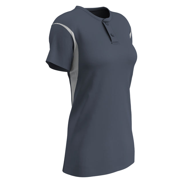 Champro Girl's Legacy 2-Button Softball Jersey