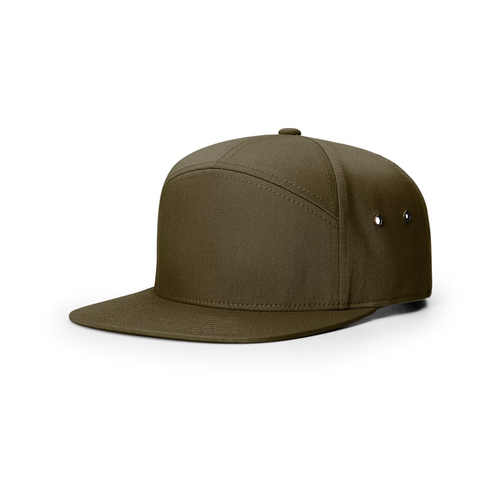 Richardson 257 7 Panel Twill Strapback Hat