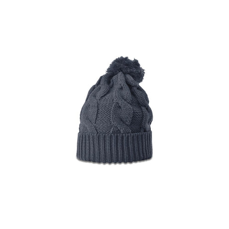 Richardson 141 Chunk Twist Knit Beanie with Cuff & Pom Hat