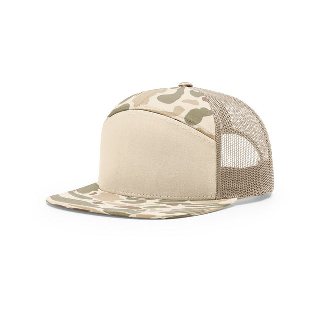 Richardson 168P Printed 7 Panel Mesh Back Hat