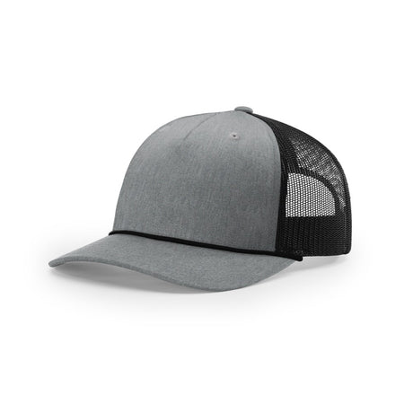 Richardson 112FPR Five Panel Trucker with Rope Hat