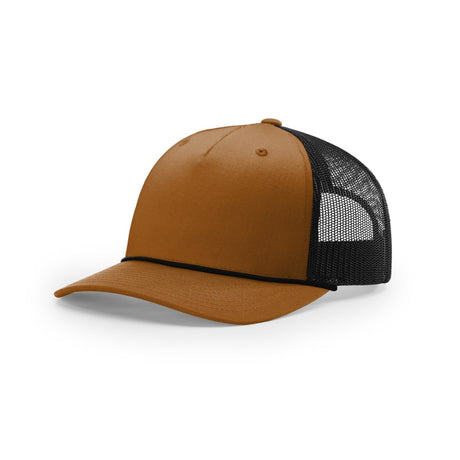Richardson 112FPR Five Panel Trucker with Rope Hat